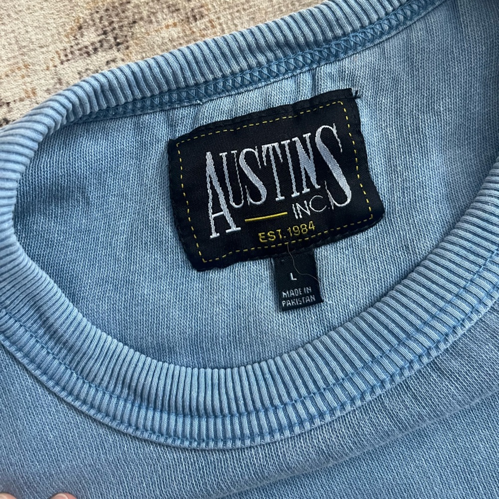 Vintage Navy Crewneck Sweater - Picture 4 of 5
